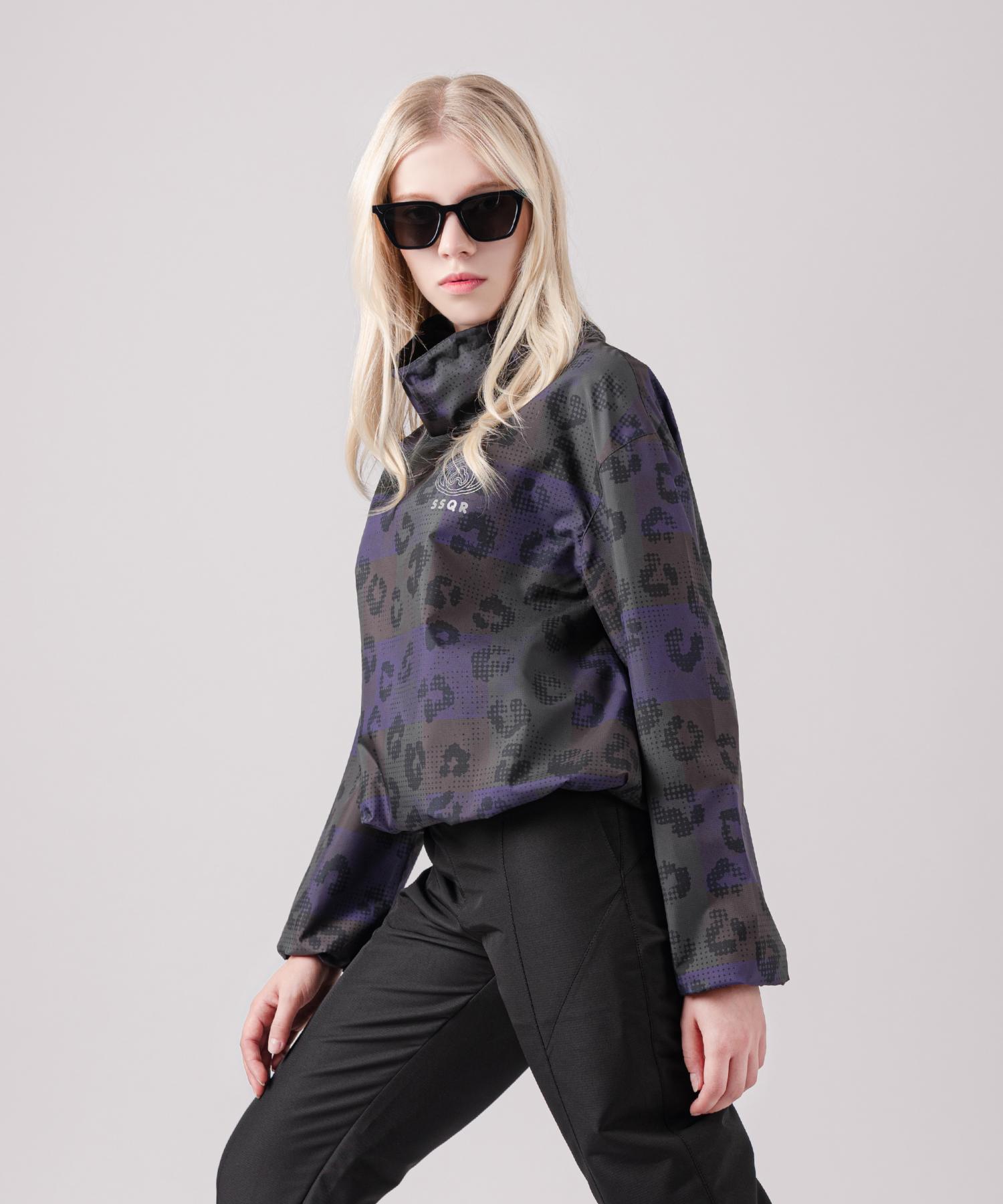 Ssql Women S High-Neck String Windbreaker Hnck_D_Lp_01