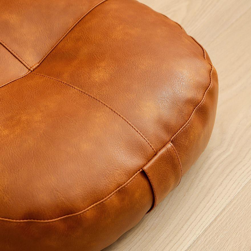 Japanese Floor Cushion: Tatami Leather Zen Meditation Mat for Living Room or Bay Window