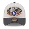 New Era 2025 World Series Champions Locker Room 9FORTY Los Angeles featuring Shohei Ohtani and Yoshinobu Cap, Snapback, Dodgers, 940AF, Yamamoto.