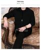 Men's Winter Two-Piece Cardigan Hoodie Sports Suit