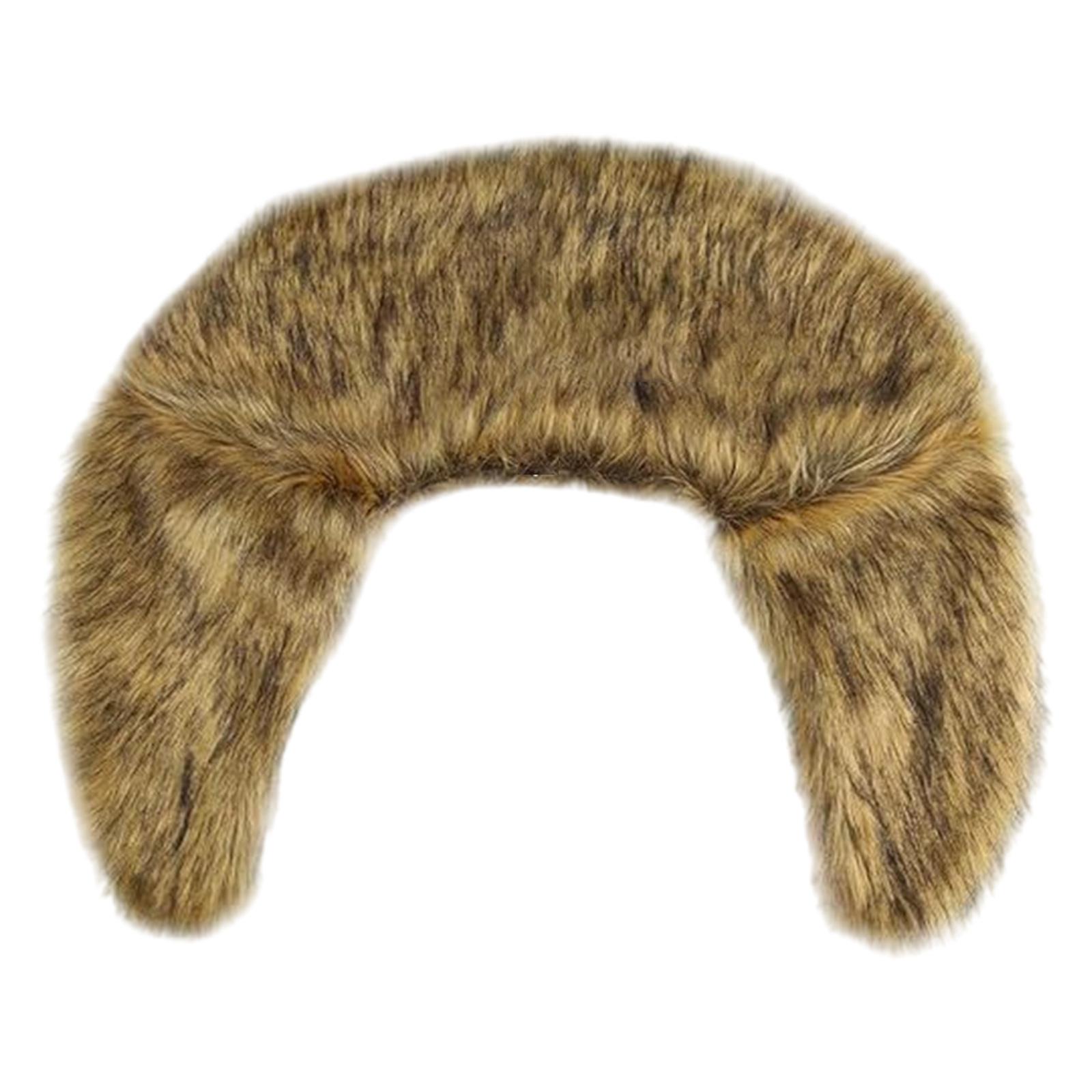 Vikinges Faux Furs Shawl Warriour Cape Renaissances LARP Cosplay Costume Medieval Knight Mantle Shoulder Wrap Collar 1