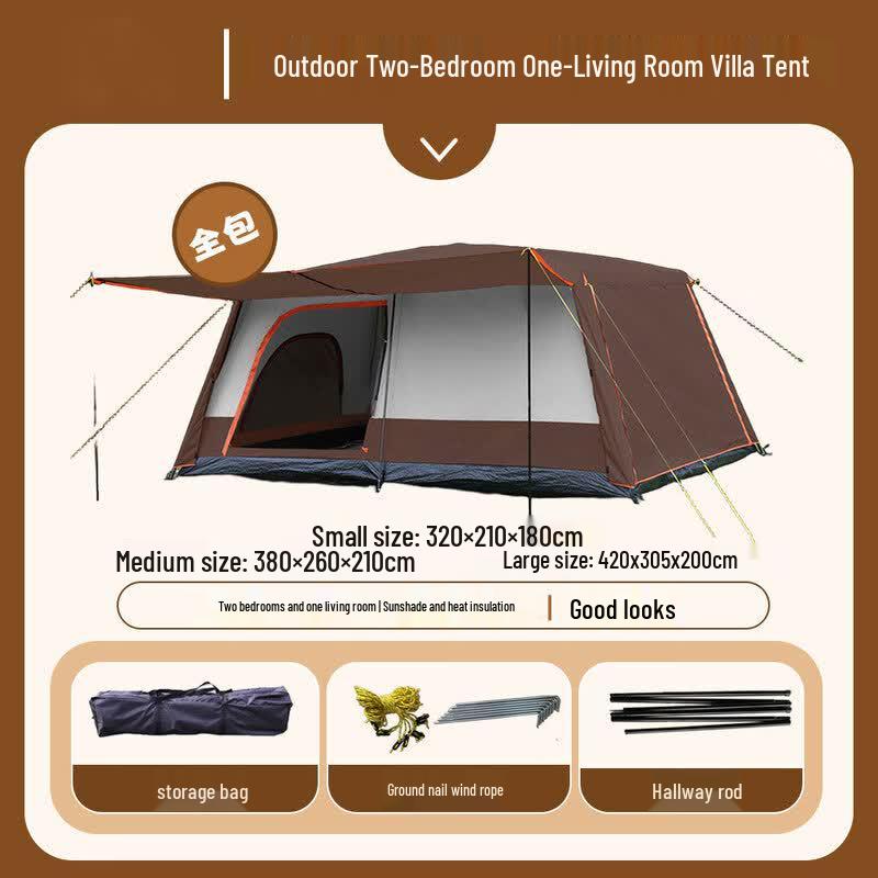 Daoqiongs Outdoor 3-5 Person Camping Tent