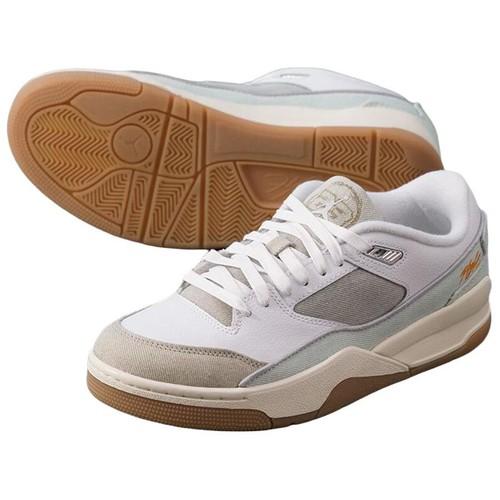 Jordan FLIGHT COURT Low Top Vintage Basketball Shoes Men's White - IM6665-181