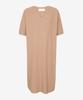 Sekeonseukin Air Knit 2-Ply Half Sleeve Loose Fit Dress