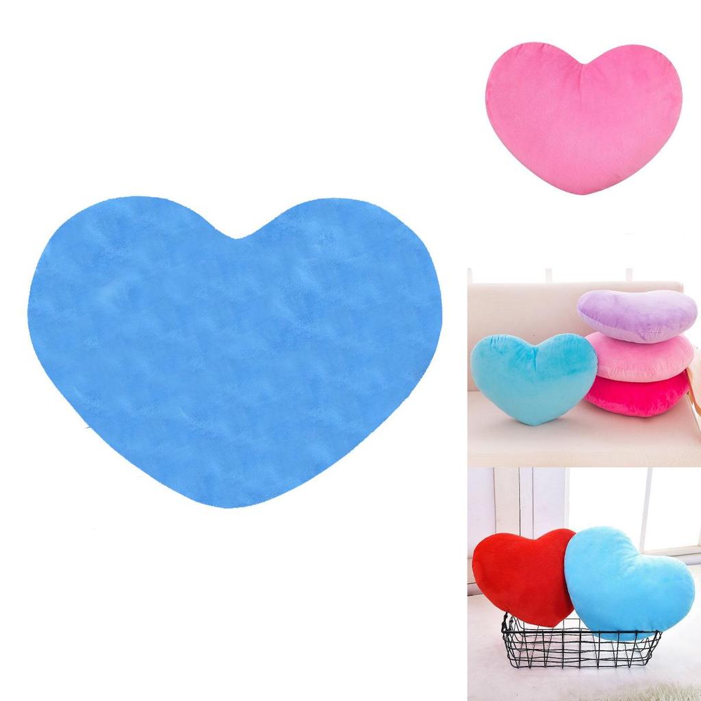 Soft And Cuddly Heart-shaped Plush Pillow For Teens And Adults
