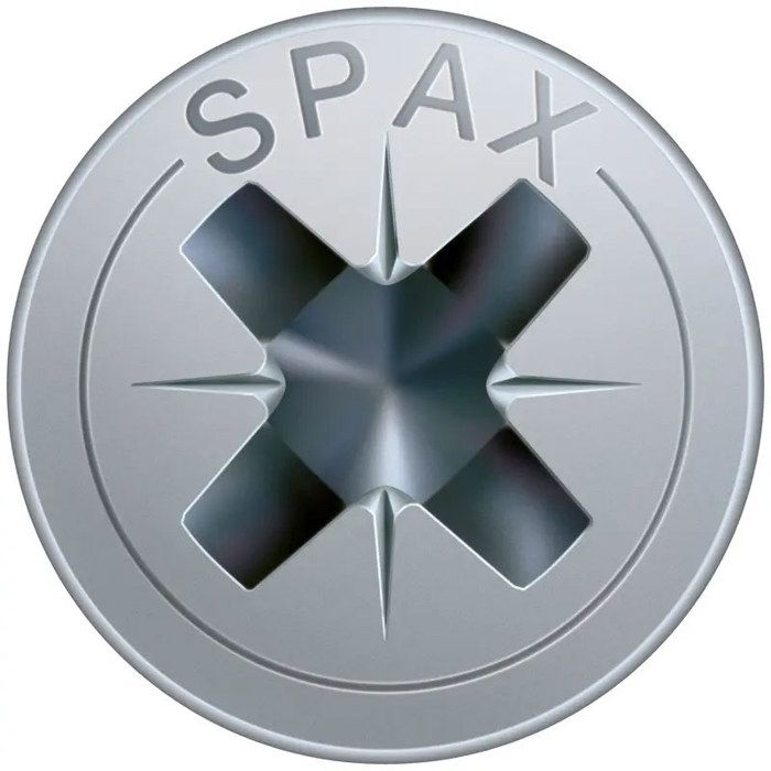 Vis universelle - SPAX - Tête fraisée Pozidriv - Filetage total - Ø 5 mm - L 45 mm