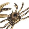 2Pcs Creative Brass Crab Cabinet Handles Nautical Themed Decorative Drawer Pulls for Kitchen Wardrobe Dresser Hardware Coastal
