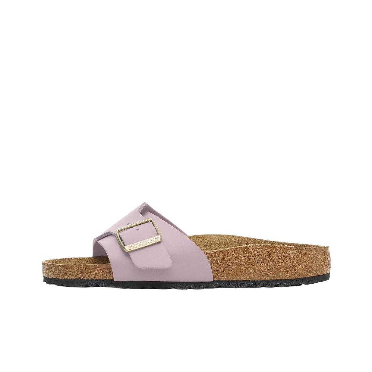 Birkenstock Catalina Suede Versatile Retro EVA Slide Sandals Women sandals Light-Purple 1030250 38