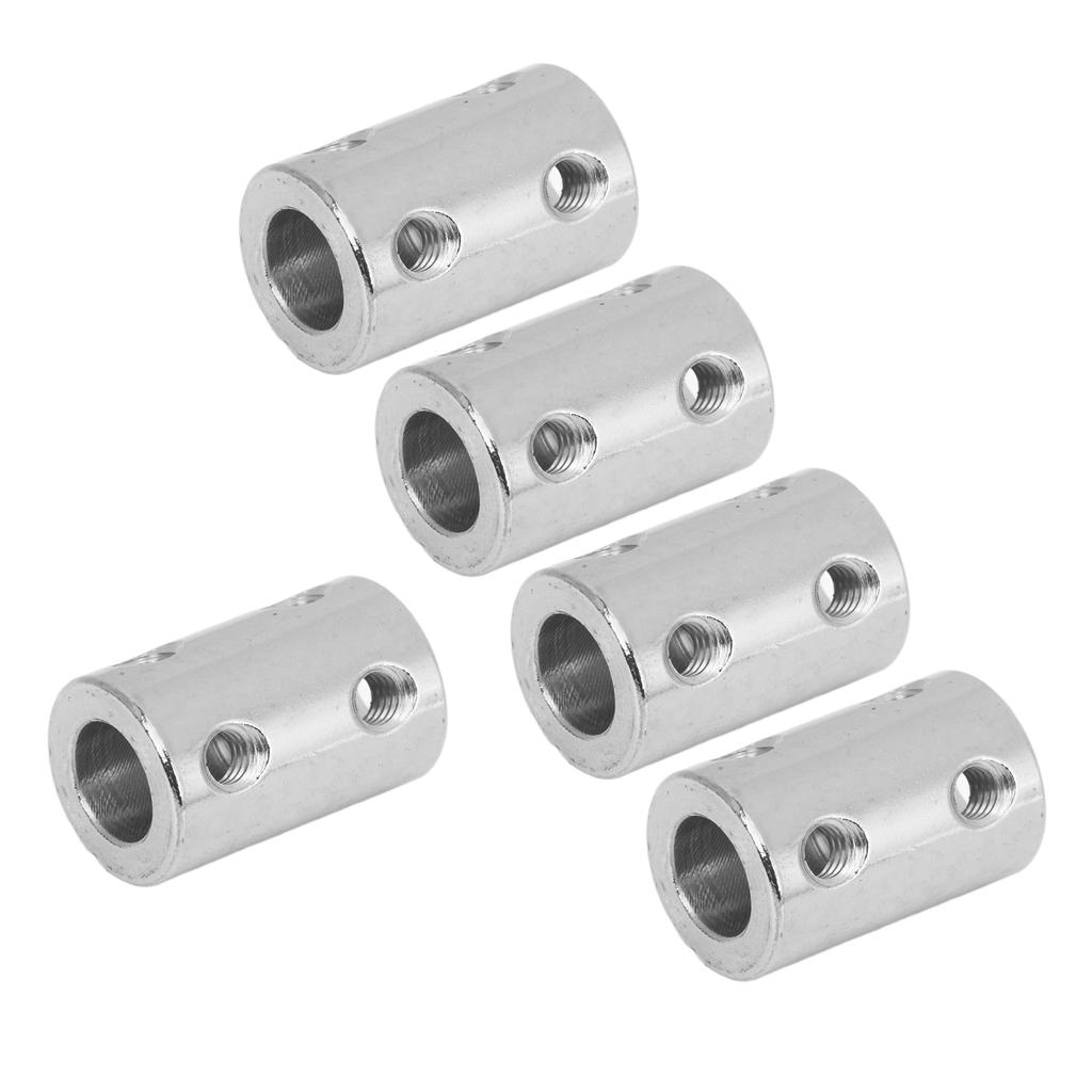 Zestaw 5 szt. sprzęgieł wału 6?Złącze silnika 8mm otwór 4mm długość 22mm średnica 14mm złącze do