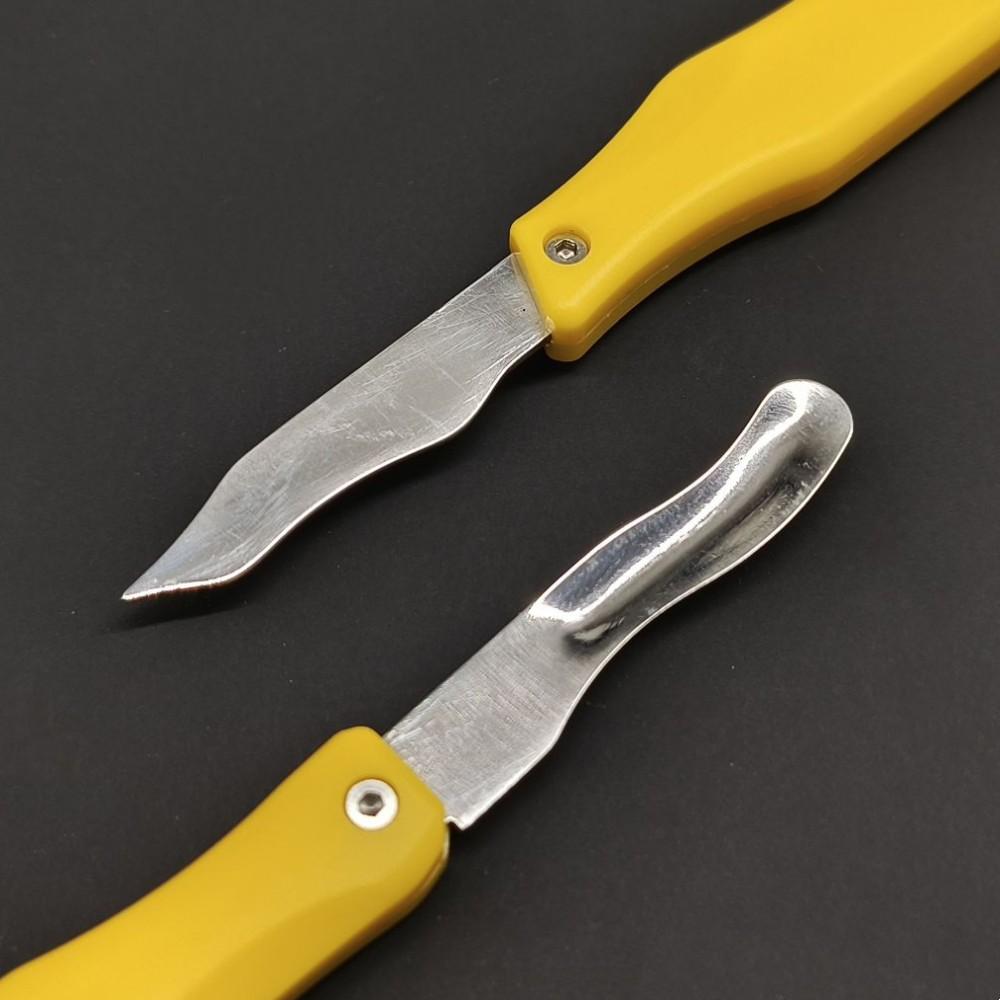 Dental Wax Carving Tool Putty Knife Impression Silicone Putty Cut Shaping Cutter Supplies Wax Carving Shape Mold Blade Trimmer