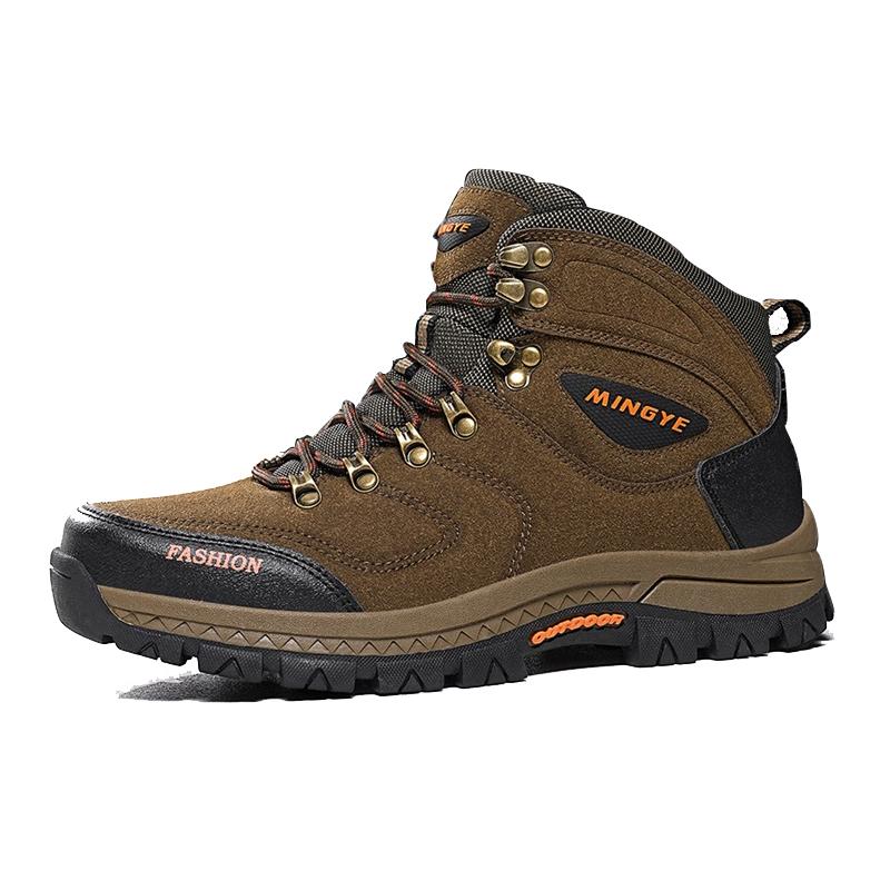 

39-47 Мужская уличная обувь Походная обувь Нескользящая износостойкая походная обувь 46 коричневый