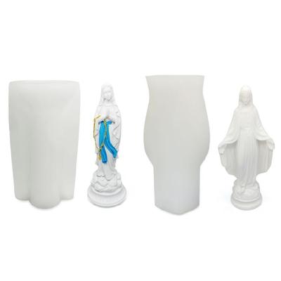 Jungfrau Maria Göttin Jesus Seifenform Silikon Tonform Handgemachte Form
