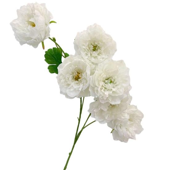 

Artificial Peony Flower 6 Heads Blooms Faux Silk Peonies with Stem Fake Flower Branches for Vase Wedding Centerpieces Floral Arrangements