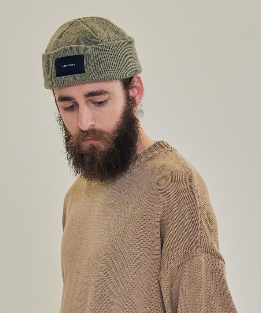 CARGOBROS Cb Original Logo Short Beanie (Grey)
