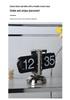 Mechanical Desk Clock: Automatic Page-Turner for Home Decoration