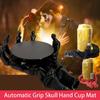 Creative Ghost Hand Coaster Automatic Grip Water Cup Pad Kid Gift Skull Hand Cup Mat  Cafes