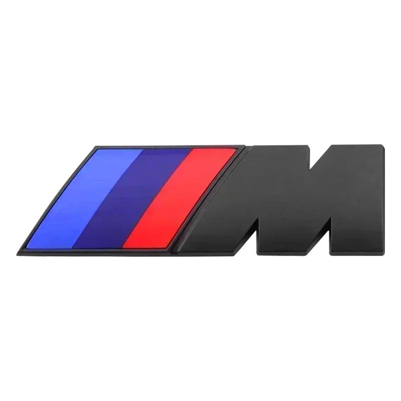 

ABS 89mm Car Trunk Rear Emblem Sticker For BMW M logo E46 E39 E92 E90 E60 M5 E36 F30 X3 X5 X6 F10 F20 E30 E61 F03Car Accessories 89mm28mm матовий чорний колір