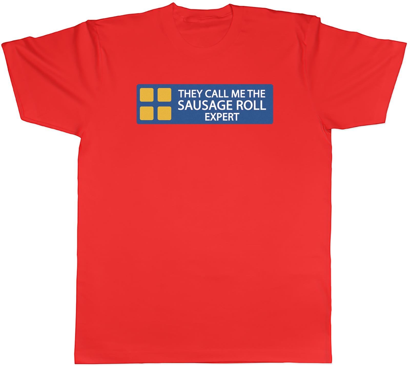 Funny Sausage Roll Expert Unisexs TShirt Meat Pie Tee Gift S