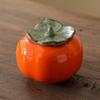 Persimmon tea can ceramic seal Ruyixi candy can packaging box small creative jar wedding gift