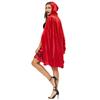 Thickened Cape Halloween Little Red Riding Hood Costume, Adult, Female Plus Size Vampire Uniform
