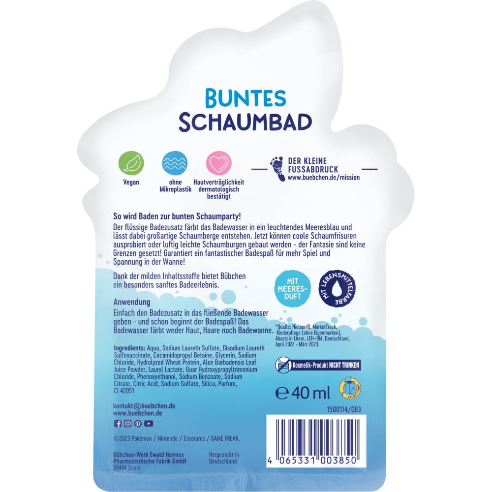Bubchen Children's Bath Salt Pokemon Lapras 40ml