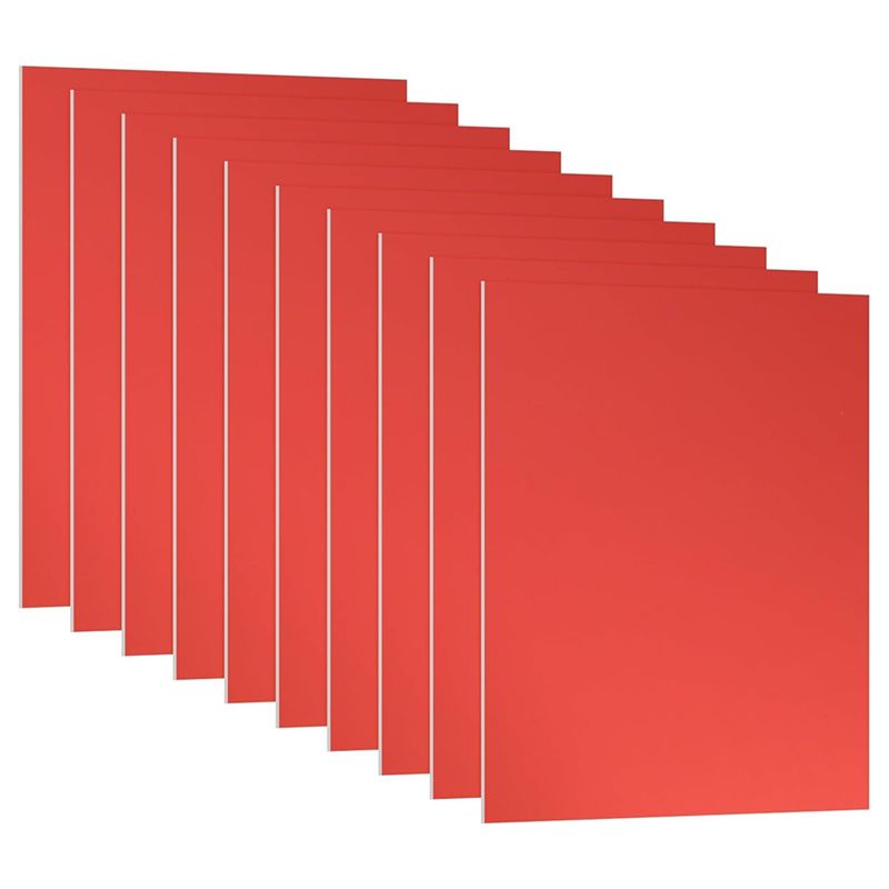 

7X5x1/32Inch Anodized Aluminum Sheet,0.8Mm Thick Engraving Blanks For Laser Engraving DIY Decorative Crafting Home-B61B красный