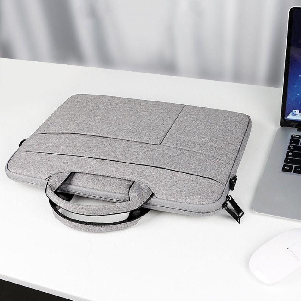 Water-resistant Laptop Bag Sleeve Universal Compact Design Handbag Briefcase Padded Protection 15.6 Inch Computer Storage Bag