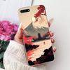 For Huawei Y6 Prime 2018 Case Clear Cute Fashion Flowers Luxury Painted Cover For Huawei Y6Prime 2018 Phone Case ATU-L42 ATU-L31
