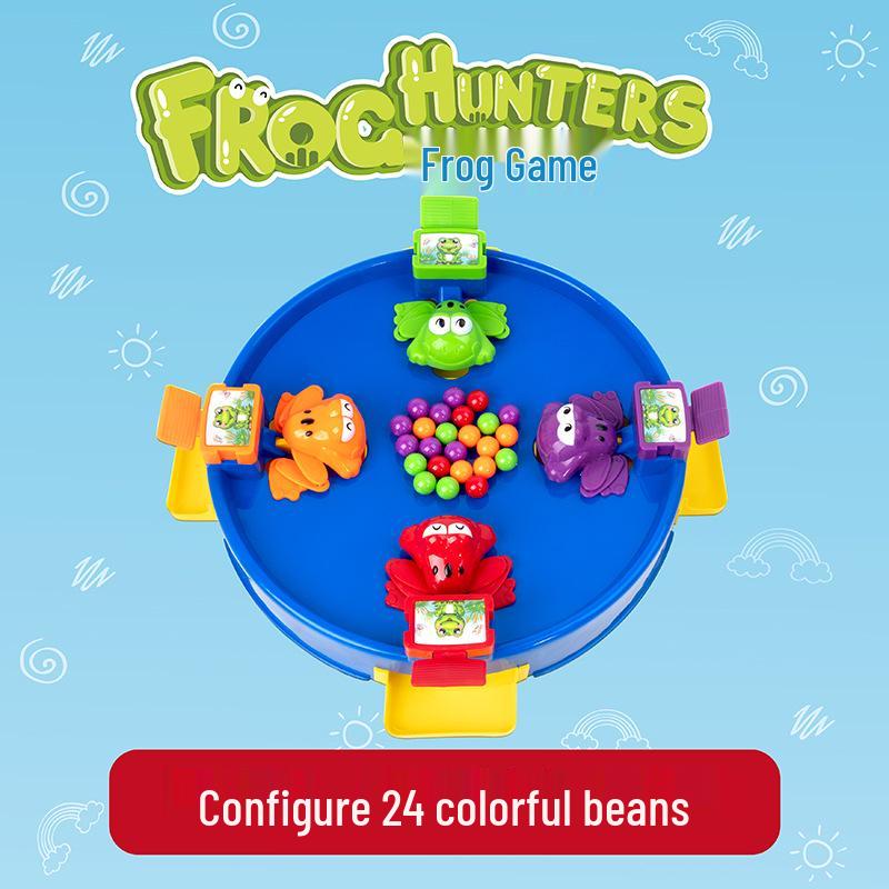 GOLDLOK Interactive Frog Bean Eater Children s Educational Board Game Single box