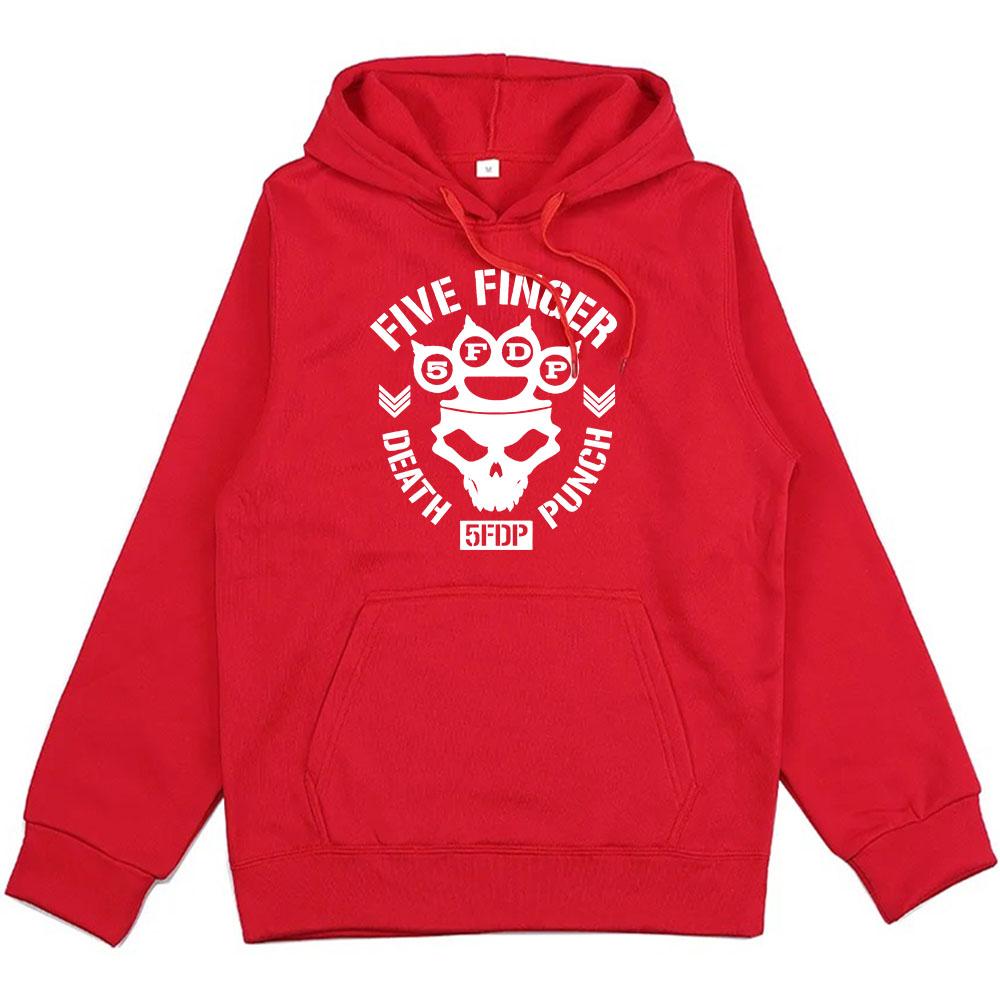 Hip Hop Streetwear Five Finger Death Punch Hoodies Long Sleeve Men Women Clothes Ropa Hombre Sudaderas Hoodie