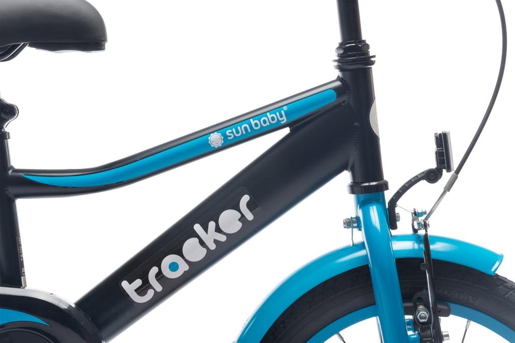 Boys' 14-inch Tracker Bike Neon Blue