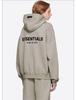 Essentials SS22 Flocked Print Fleece Hoodie