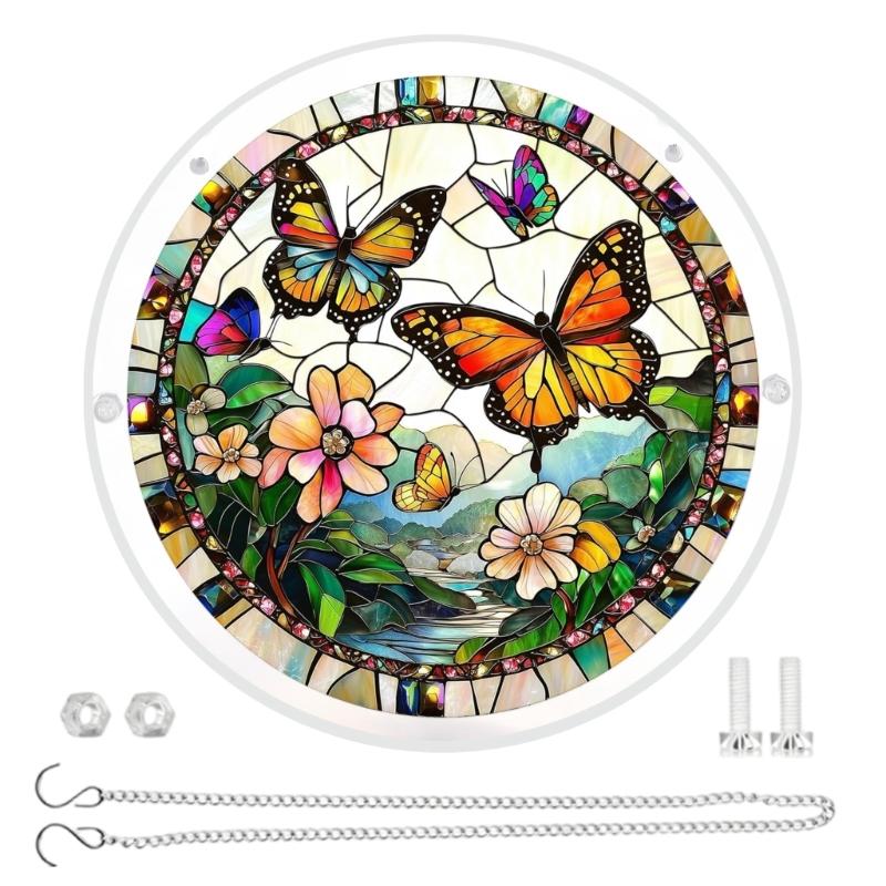 Verriegelbare Acryl-Puzzles Sonnenfänger Bunte Hängende Lichtfänger Ornamente Für Heimfensterdekoration