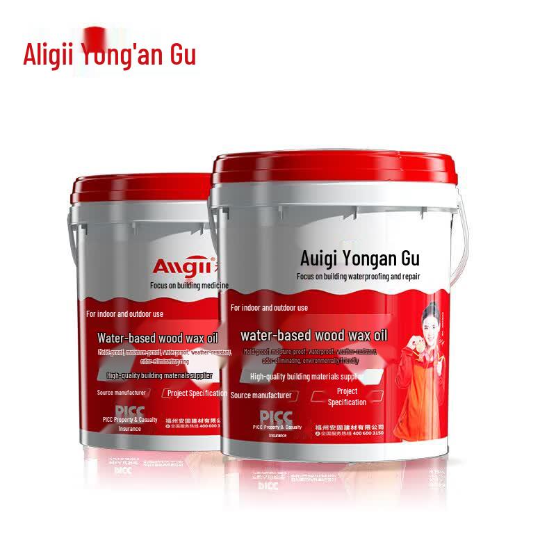 Yong an Gu Water-Based Wood Wax Oil, Transparent, 20L