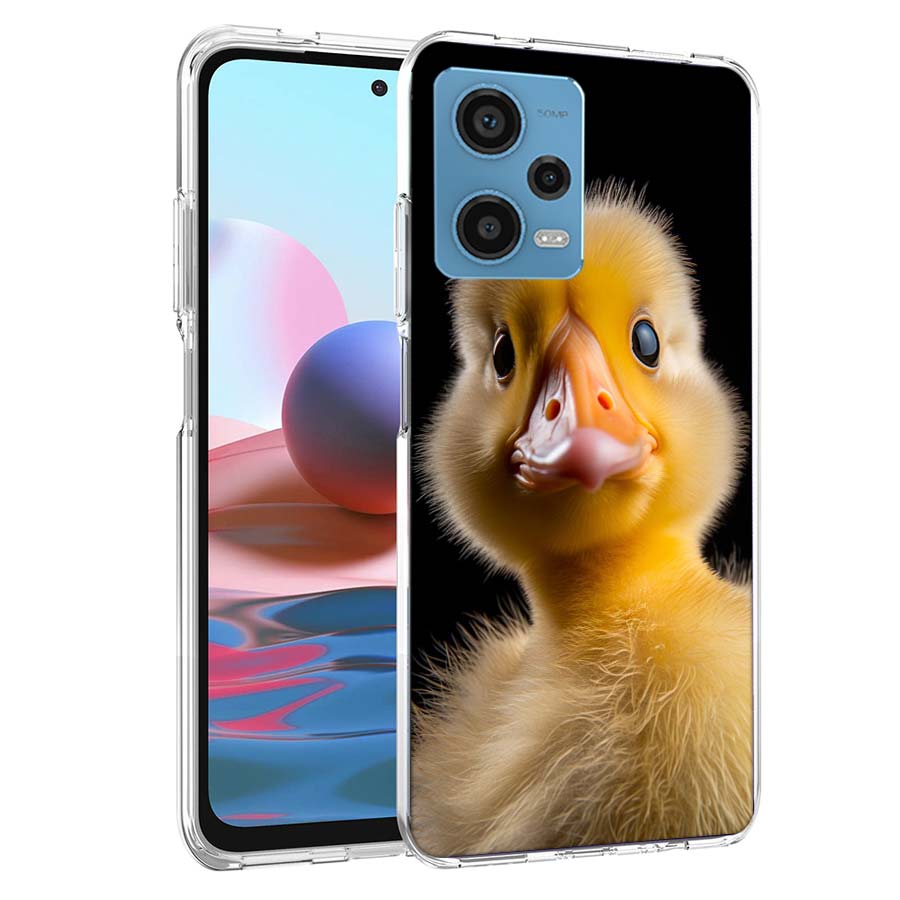 Yellow Duck Phone Case For Redmi Note 13 12 14 15 Pro Plus 13R 11 11T 11E 11S 10 Pro 10S 9 9S Cover Cell Clear TPU Capa Cases Sh