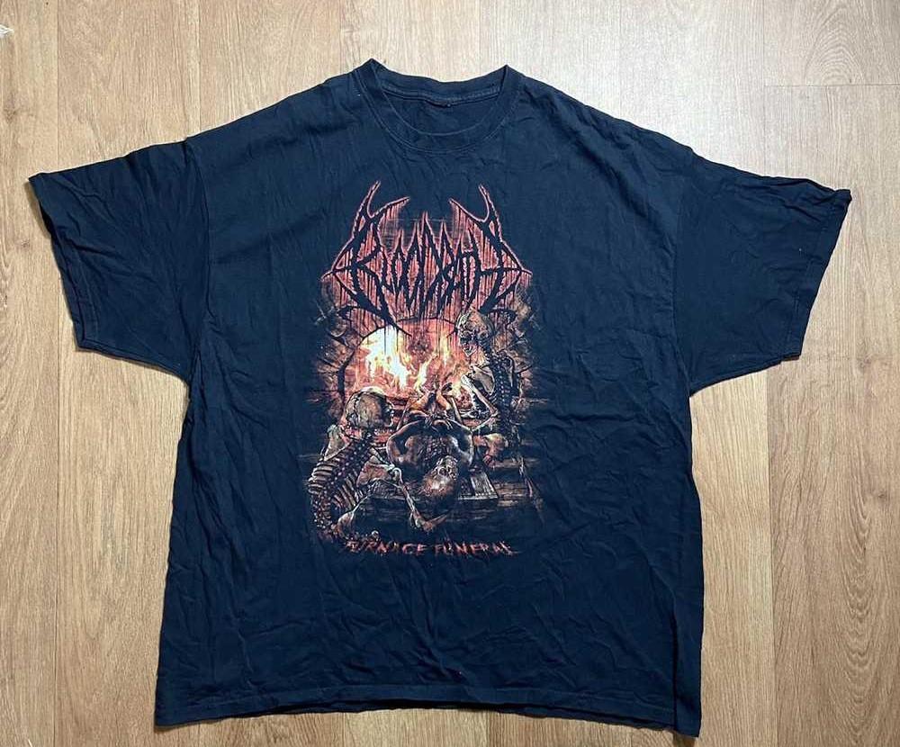 Винтажная футболка с принтом Bloodbath Furnace Funeral S-5XL NE089 Унисекс L