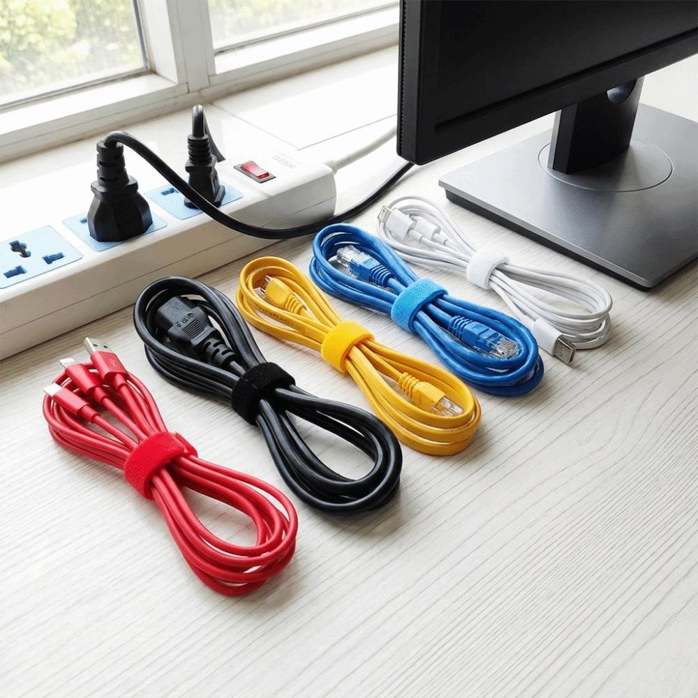 50Pcs Nylon Cable Ties Reusable Wire Organizer Cable Accessories Cord Ties Electronic Device Cord