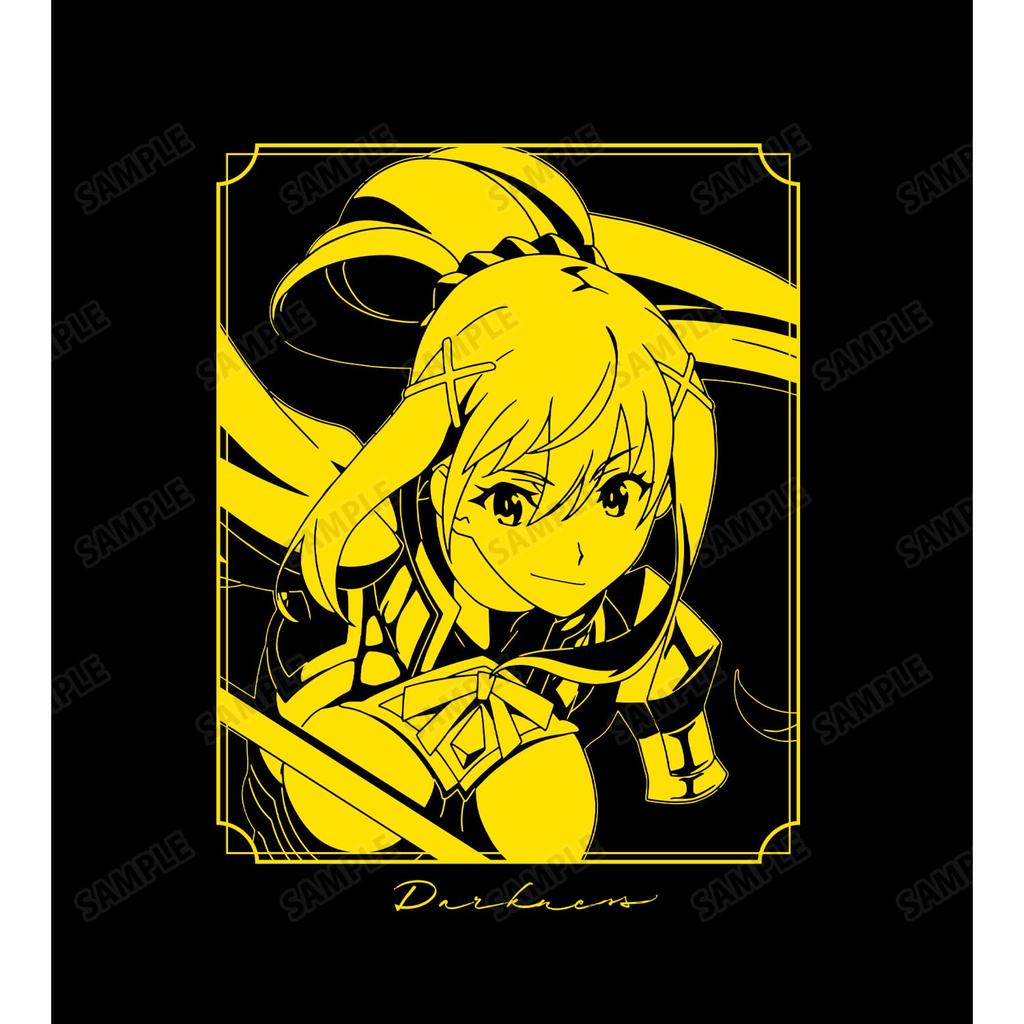 TV Anime "KonoSuba: God's Blessing On This Wonderful World! 3" Darkness Back Print Zip Hoodie, Women's, XL Size