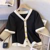Women Suits Sets Large Size Short Sleeve Shirt Pants Slim Soft Cardigan Loose Trousers Longs Pants Top Two-piece Oversize 2PC Suit