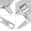 6-68mm Open End Wrench Aluminium Alloy Adjustable Wrench Spanner Water Pipe Plumber Repair Tool Key Spanner Hand Tool