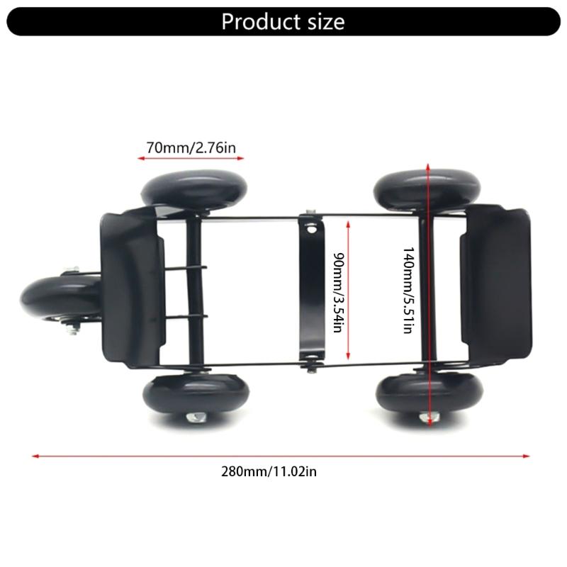 Motorcycle Shifter Lifter Positioner For Effortlessly Relocation Emergencies Tight Spaces Parking Lots Push Assistance