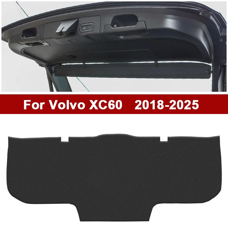For Volvo C40 XC40 XC60 XC90 Car Tailgate Mat Trunk Liner Cargo Tray Waterproof Rear Bumper Protector Pad Anti-Slip Accessories