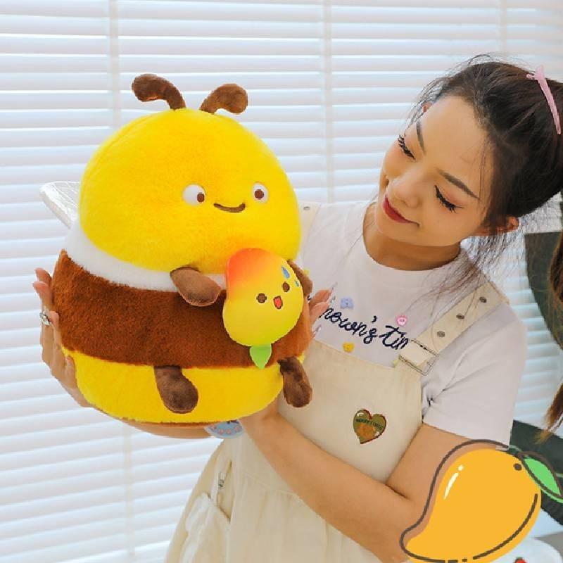 Adorable Bee Plush Toy For Kids Soft And Cuddly Stuffed Animal Doll Gift