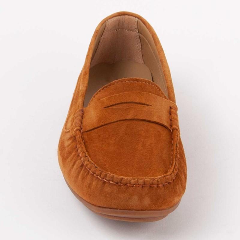 Mocasín De Piel Para Mujer. Purapiel Meilis2 103036