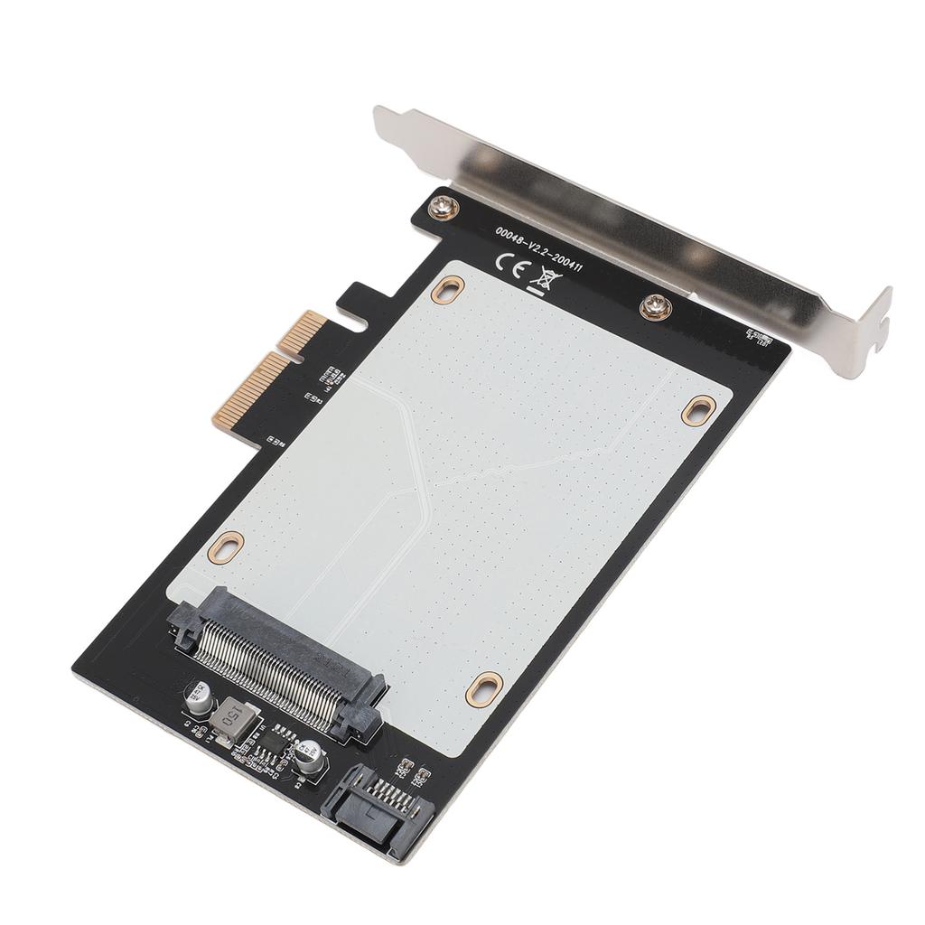 PCIE To U.2 Adapter Card PCIE3.0 X4 To SATA Adapter Card Hard Disk Adapter Card for 2.5 Inch U.2