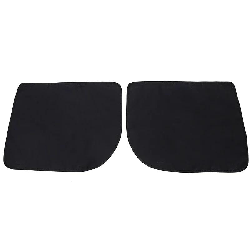 

2Pcs Car Door Protector Anti Scratch Dog Window Guard Oxford Cloth Mat Bite Resistant Pet Seat Cover Decoration Safe Durable 2pcs чорний