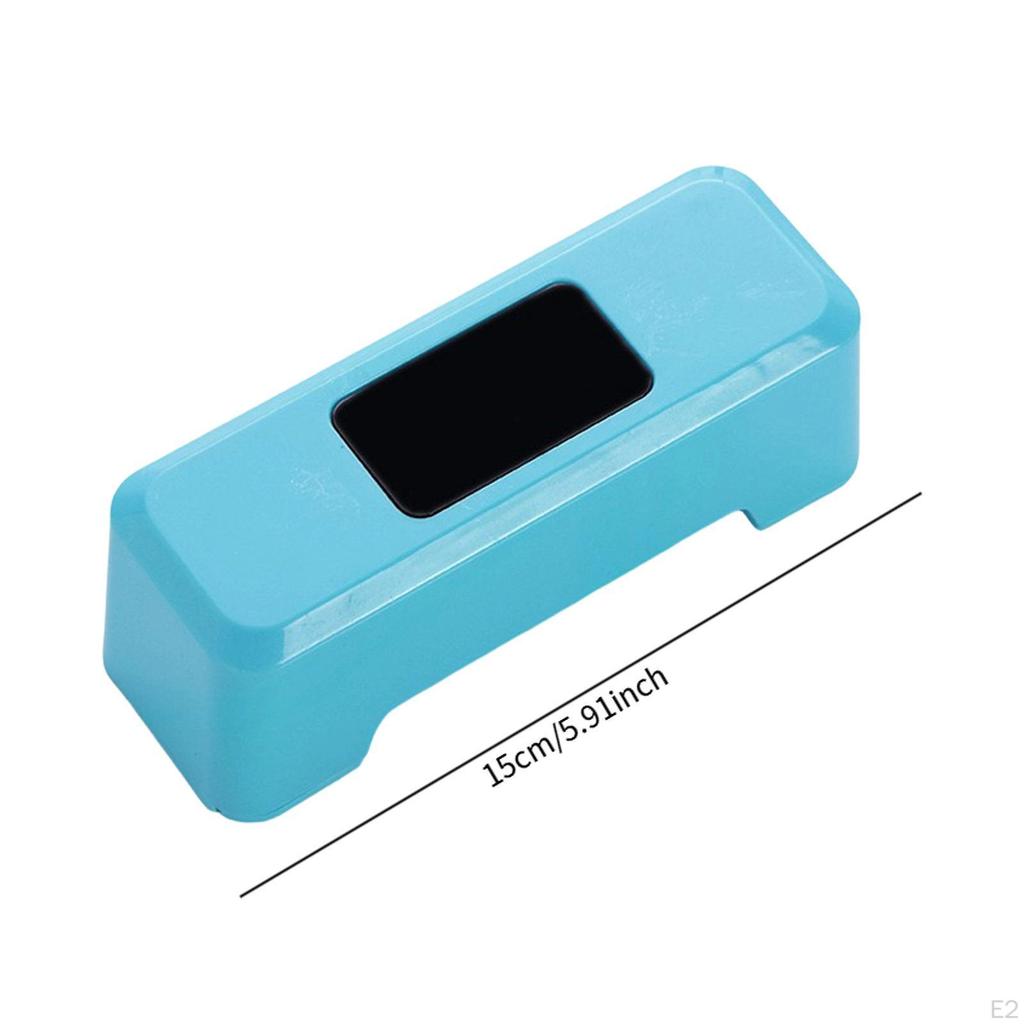 Automatic Toilet Flusher Blue Auto Flushing Smart Non Touch Waterproof System for