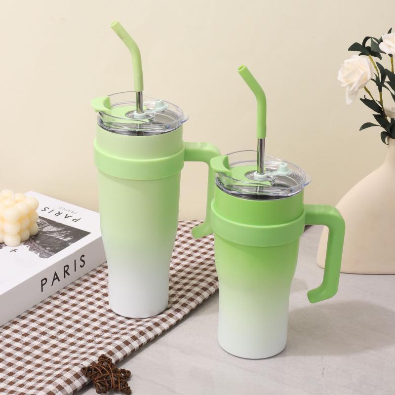 Shangqi Large Capacity Stainless Steel Insulated Straw Tumbler