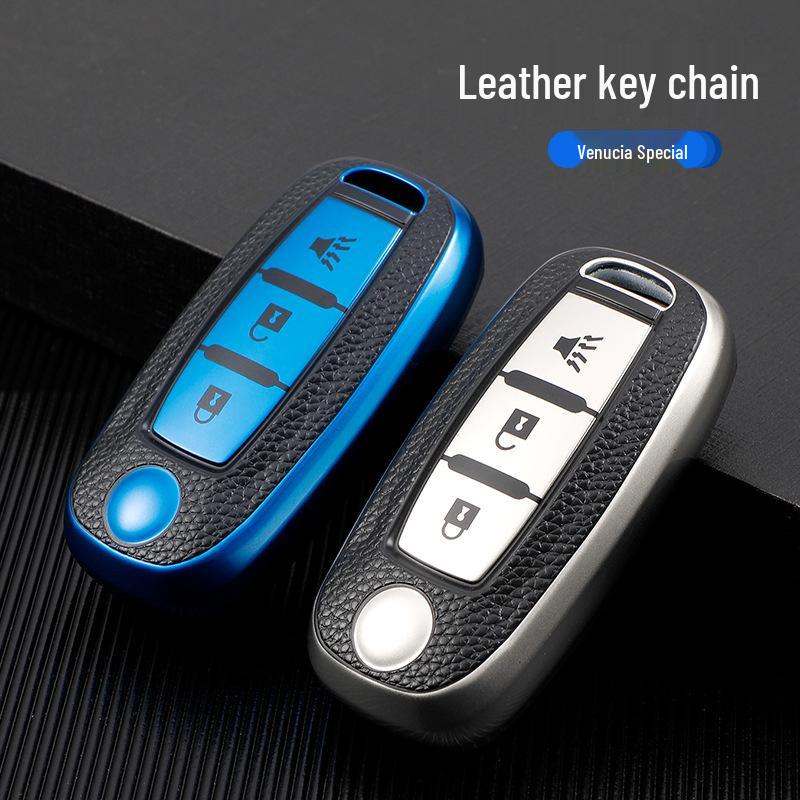 Autoschlüsselhüllen mit Lederstruktur für Dongfeng Venucia D60, New T90 & T70