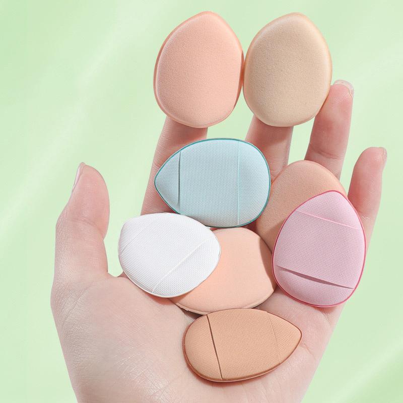 1 Stück Mini Finger-Puff Foundation Kleiner Air-Cushion Puder-Schwamm Gesichts-Concealer BB-Creme Kosmetik-Applikator Make-up-Werkzeuge